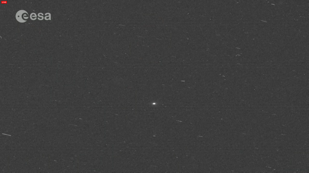 Снимок кометы с зонда Philae